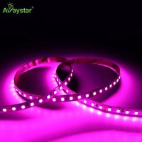 Hoge Cri Roze Kleur 2835 Led Strip 120 Leds Uv 400-420nm Paars Violet Led Flex Strip Voor Vers Vlees En fruit