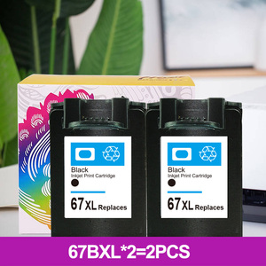 Hicor 67XL 67 XL <span class=keywords><strong>Cartouche</strong></span> d'encre remanufacturée couleur Premium pour HP67XL HP67 pour <span class=keywords><strong>imprimante</strong></span> à jet d'encre <span class=keywords><strong>HP</strong></span> Pro 6400 Deskjet 1200 <span class=keywords><strong>2700</strong></span> - Product Image 4