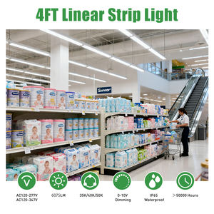 Aluminium Offre Spéciale 2FT 4FT 8FT Led Profile Light Bar Liner Led Strips Light avec ETL DLC Listed - Product Image 3