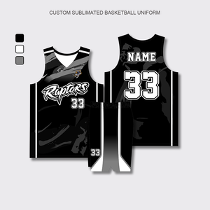 メンズバスケットボールユニフォーム　昇華プリントカスタムデザイン　通気性・吸湿速乾　チーム向け - Product Image 2