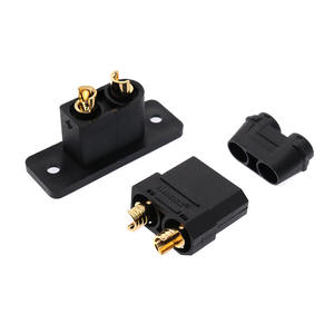 Conector Macho Amass XT90E-M con Orificio de Montaje, Conector de Alta Corriente Chapado en Oro para Paquetes de Baterías de RC/Drones (Lado de la Batería) - Product Image 2