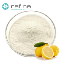 Poudre de citron de qualité alimentaire, séchée par atomisation, blanche, fournie par l'usine