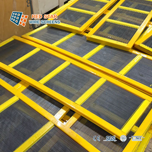 Grille modulaire en maille à trous diamantés à taux d'ouverture élevé, <span class=keywords><strong>anti</strong></span>-colmatage et autonettoyante, pour le lavage du sable, du gravier et du charbon - Product Image 6