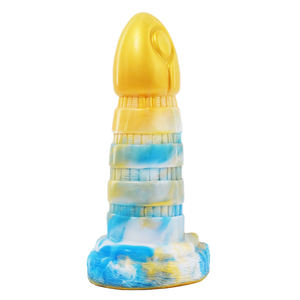 YOCY नई रंगीन लिंग गुदा प्लग सिलिकॉन सक्शन कप के साथ लौ प्लग सेक्स खिलौने पुरुषों के लिए महिलाओं योनि हस्तमैथुन गुदा dildo के - Product Image 4