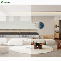 Panneaux acoustiques en nid d'abeille en aluminium personnalisables de 6 à 18 mm, imperméables et ignifuges, pour les hôtels, utilisation en intérieur