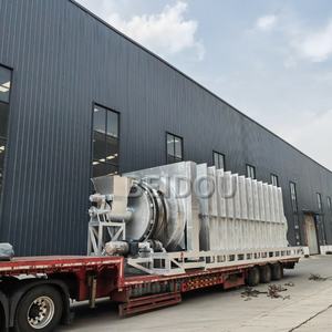 สายการผลิตถ่านเปลือกไม้ระบบอัตโนมัติเต็มรูปแบบที่มีมอเตอร์เตาเผาคาร์บอนแนวนอนอุณหภูมิสูงเป็นส่วนประกอบหลัก - Product Image 4