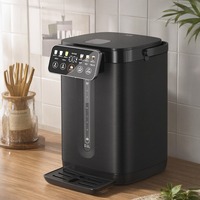 Bouilloire Électrique Thermo Pot de 5 Litres à Écran Tactile Numérique Incliné en Verre pour Appartement Moderne – Approvisionnement Direct du Fabricant