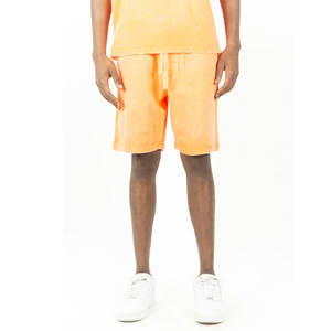 Pantaloncini <span class=keywords><strong>da</strong></span> uomo in cotone con lavaggio acido, - Product Image 4