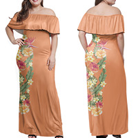 Robe longue imprimé fleur hawaïenne pour femmes, 2020, nouvelle collection, robe Maxi Tribal ajustée, grande taille 3xl, vêtements dames