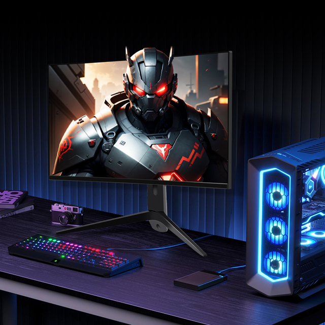 Monitor 27 Inch 75hz-165hz Curved Borderless Professional 4k LCD Gaming Monitors Pc Lcd Monitors