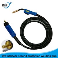 Antorcha de Soldadura con Protección de Gas, Modelo 200A 350A/500A, Accesorios MIG, Cable de Soldadura de Dióxido de Carbono Reforzado, Hecho a Medida, 3m/5m