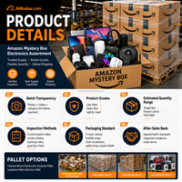 Lot de déstockage de palettes mystères : Électronique, Aspirateurs robots, Enceintes intelligentes, Caméras d'action – Stock de grades mixtes pour la revente e-commerce