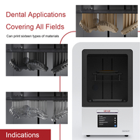 Imprimante 3D en résine prenant en charge le PLA, imprimante dentaire industrielle LCD automatique pour laboratoire dentaire, précision 30 microns, longueur d'onde 405 nm, CE
