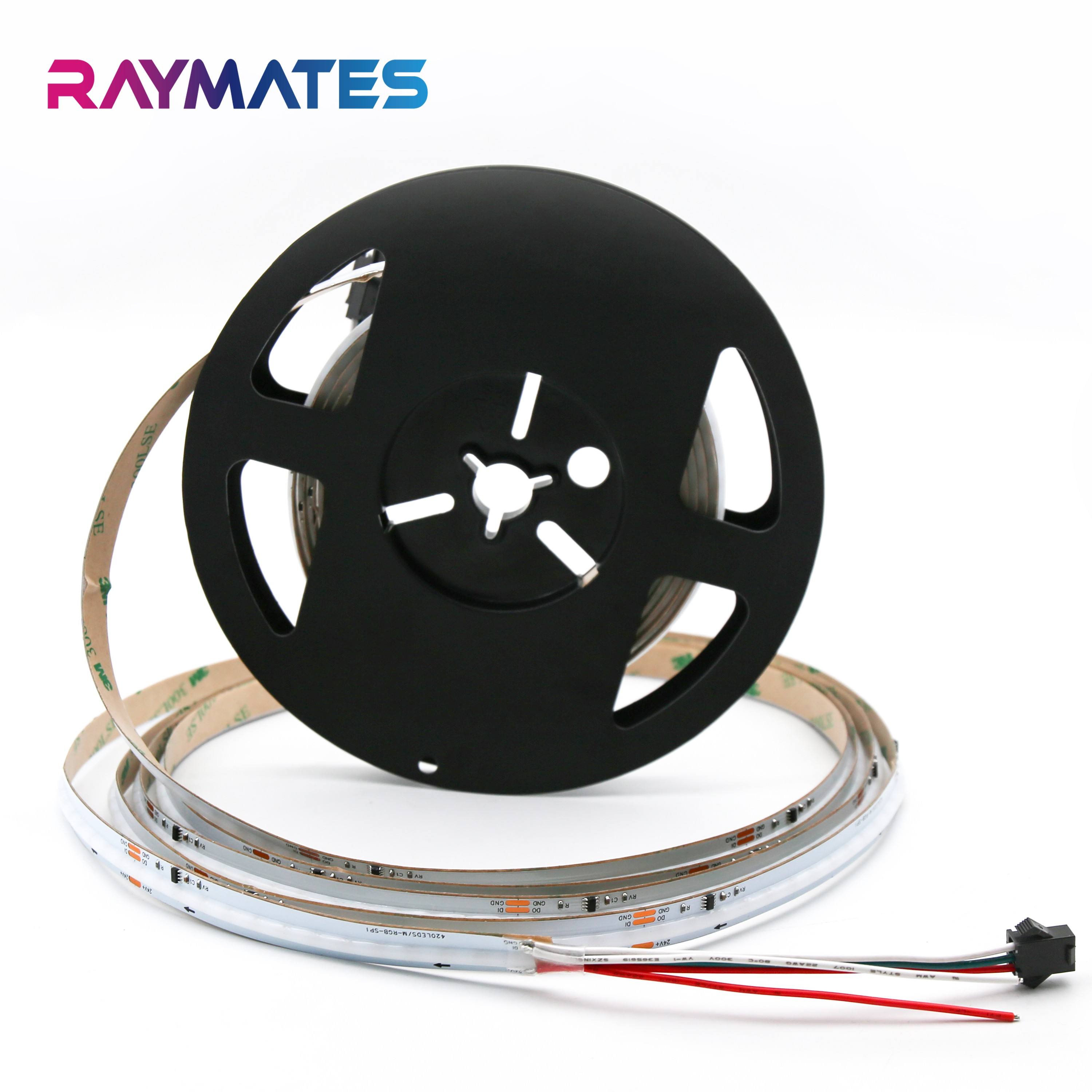 UL Certified Dream Color RGB COB LED Strip WS2811 IC Addressable COB Light Strip 24V Pixel COB Digital Flexible Led Strip