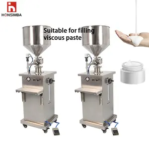 paste abfüllmaschinen, pneumatische abfüllmaschine, halbautomatische <span class=keywords><strong>ssence</strong></span> Ölgrundierung creme abfüllmaschine - Product Image 1