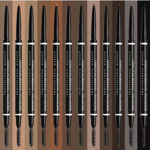 <span class=keywords><strong>Crayon</strong></span> à sourcils micro ultra-fin double embout avec mine rétractable et applicateur - Product Image 1