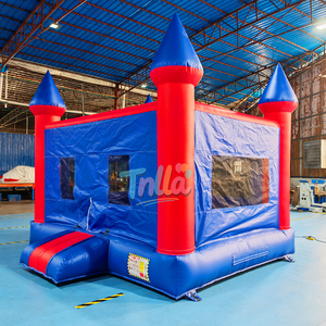 Castillo Inflable Comercial con Diseño de Dinosaurio, Brincolín con Soplador de Aire para Fiestas Infantiles en Alquiler - Product Image 4