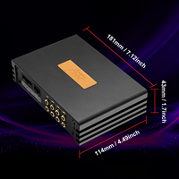 Processeur DSP de voiture Audio Winner E48.8A, amplificateur de voiture numérique, amplificateur de subwoofer de voiture avec amplificateur audio