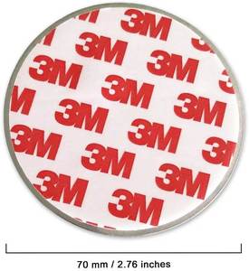 Kit de fixation magnétique pour détecteurs de fumée Kit de fixation magnétique magnétique 70mm Détecteurs de fumée Testeur de fumée - Product Image 6