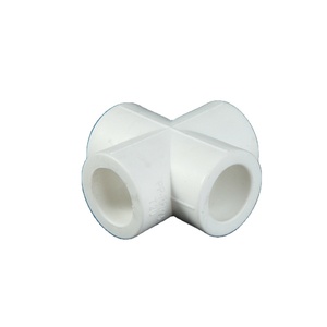 צינור pppr מתאים 90 פר אביזרי פלסטיק 4 דרך צינור המרפק Connector20-63mm - Product Image 3