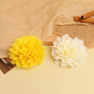 Flor de tela plisada ondulada hecha a mano de 8 cm, accesorios DIY para joyería, zapatos, sombreros, ropa, flores 3D - Product Image 4