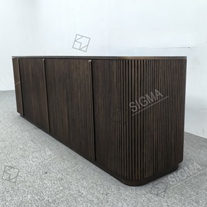 Cao cấp <span class=keywords><strong>sideboard</strong></span> Chất lượng cao Gỗ Tếch mây dệt giao diện điều khiển Bảng phòng ăn tủ trà Tủ hiên tủ - Product Image 5