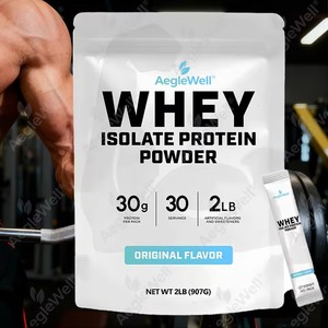 Aegelwell OEM 100% Isolat de Protéine de Lactosérum en Sachets, Fabriqué en Usine GMP, Protéine de Lactosérum Entièrement Naturelle en Vrac <span class=keywords><strong>pour</strong></span> le Développement Musculaire des Adultes - Product Image 4