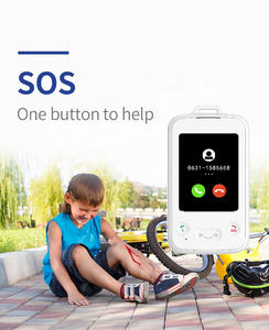 HC07 4G LTE Carte d'identité avec écran couleur HD <span class=keywords><strong>de</strong></span> 2,83 pouces, traceur GPS, téléphone pour enfants, localisation Wi-Fi BeiDou, alarme d'urgence SOS, sécurité intelligente pour campus - Product Image 2