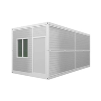 Casa Contenedor Plegable Prefabricada de 20 pies y 40 pies a Precio de Fábrica, Oficina Móvil Modular de Ensamblaje Rápido
