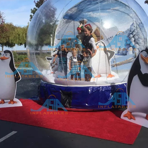 Bán Chạy Quả Cầu Tuyết Khổng Lồ Bơm Hơi Quả Cầu Tuyết Giáng Sinh Bơm Hơi Cỡ Người Có Tuyết - Product Image 5