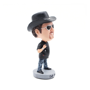 Nouvelle résine personne célèbre lunettes de soleil cool homme mode bobblehead personnalisé Statue personnalisé Bobble Head figurines bobblehead - Product Image 2