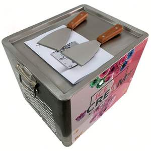 เครื่องทอดไอศกรีมสแตนเลสขนาดเล็กสำหรับการค้าเครื่องทอดไอศกรีม - Product Image 5