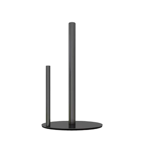 YOTO Kitchen Tissue Lift Paper <strong>Holder</strong> <strong>Black</strong> Vertical <strong>Toilet</strong> Non-Slip <strong>Roll</strong> Paper Towel <strong>Holder</strong> Metal Wrap <strong>Holder</strong> for Home - Product Image 4