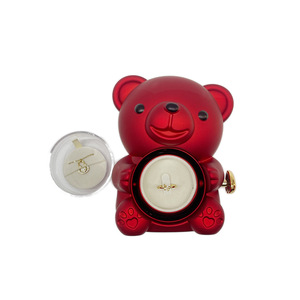 Zbsn qiyun qiyun đồ trang sức ôm gấu đề nghị Vòng Vòng cổ mặt dây chuyền cao cấp hộp quay vòng hoa vĩnh cửu - Product Image 5