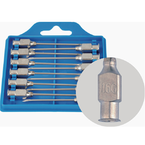 MDT Verstärkter Edelstahl-Nadelhalter mit <span class=keywords><strong>Luhr</strong></span>-Verschluss für Veterinärdiagnostik & Injektion 16G Spritze - Product Image 4