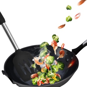 Non Stick <b>Silicone</b> Stainless Steel Spatula Set Accessories Essentials Kitchen Utensil Cook Set - Product Image 4
