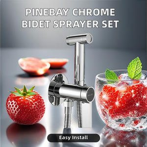 Высококачественный хромированный латунный распылитель для биде - Product Image 3