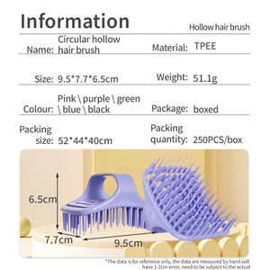 1 pièce Brosse de massage en silicone pour cuir chevelu et corps, en paille de blé naturelle, pour le lavage doux et le soin de la peau, idéale pour le salon de beauté - Product Image 4