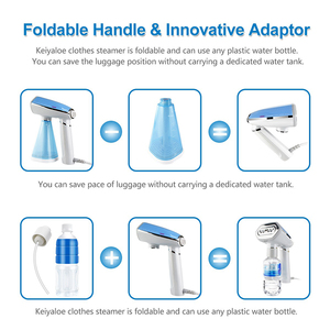 Forte vapore penetrante portatile 25S riscaldamento veloce ferro da stiro a vapore 1200W a mano indumento a vapore per i vestiti - Product Image 4