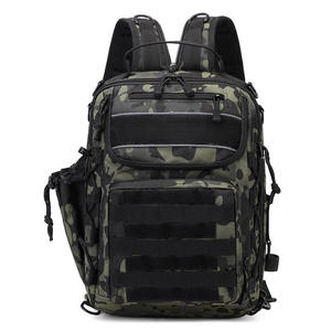 Multi-Functional Large-Capacity Camouflage Tactical Backpack Men <b>Outdoor</b> Mountaineering Sports Tactical Bag - Product Image 4