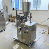 Machine d'emballage de sachets de poudre de snuff en acier inoxydable de qualité alimentaire certifiée CE, conception compacte pour la production des petites entreprises
