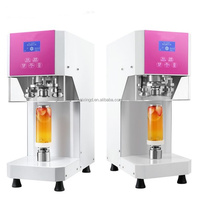Machine de scellage automatique intelligente à levage automatique pour bocaux, idéale pour les cafés et salons de thé, acceptant la personnalisation – Offre spéciale