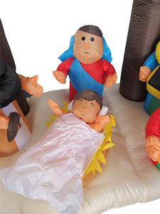 Gonfiabile <span class=keywords><strong>presepe</strong></span> 6 Piede Di Natale Gonfiabile <span class=keywords><strong>Presepe</strong></span> con Tre Re Della Decorazione Del Partito - Product Image 2