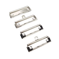 Vente en gros au détail 7cm 10cm 12cm Clip de tableau polyvalent Fourniture stable Clip de menu rétro Argent Antique Laiton Fichier Fixation Métal