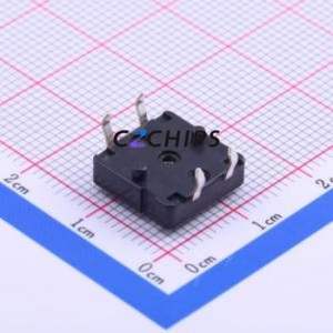 SKHCBFA010 Tactile Switch Through hole Component (THT)-4P,12x12mm Switch Single Pole Single Throw Round Button Through Hole 12mm - Product Image 2