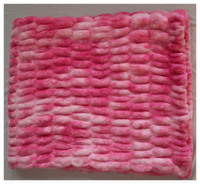 Couverture décorative en fausse fourrure de lapin double couche, confortable et luxueuse, en polyester tricoté, la couverture n°1 au monde