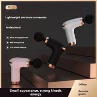 Pistolet de massage portatif de haute qualité pour la relaxation musculaire, vibration fasciale, 4 têtes, 6 niveaux, écran tactile LCD, rechargeable