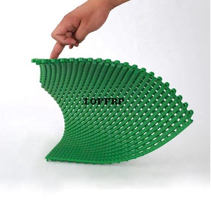 Anti-slip Interlocking Floor <b>Tiles</b> <b>PVC</b> Plastic Grating Flooring - Product Image 5