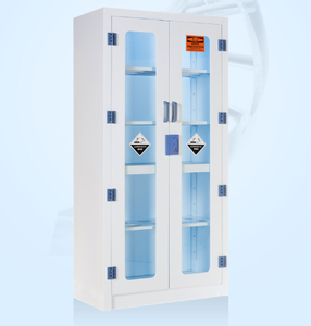 خزانة كيميائية عالية الجودة من البولي بروبيلين للاستخدام في مختبرات المدارس لتخزين المواد الكيميائية والأدوية بيع مباشر من المصنع - Product Image 2