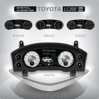 Nouvel écran LCD HD 12,3 pouces LU DI pour tableau de bord numérique LandCruiser LC200 2008-2021, Plug & Play, 4 thèmes d'interface utilisateur